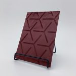FL CUBE VELVET Bordeaux